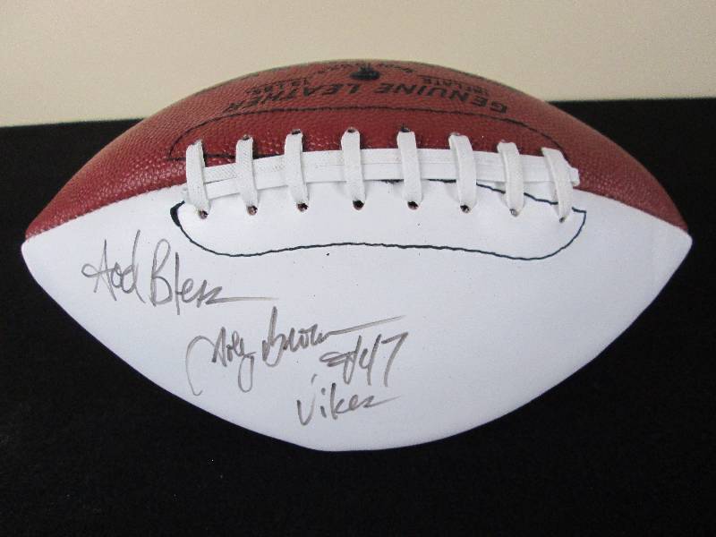 lot 68 image: Joey Browner Autographed Football