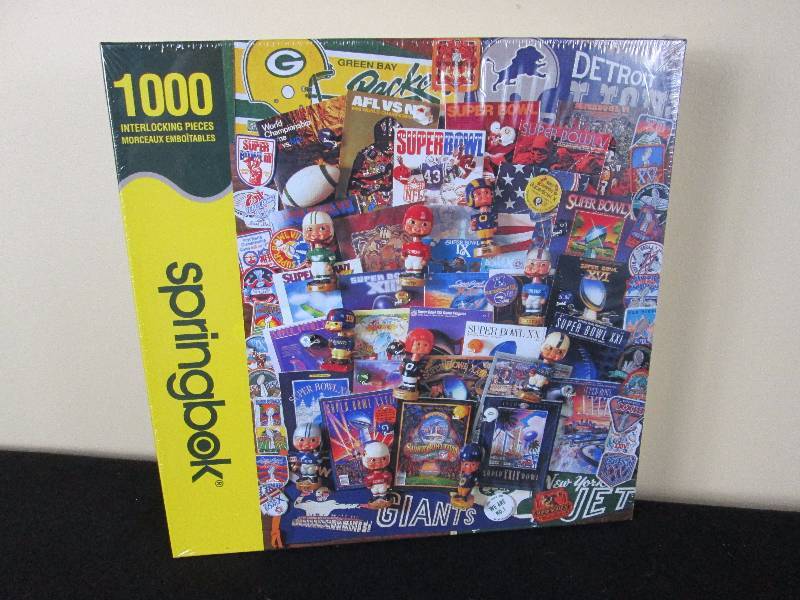 lot 74 image: Springbok Football Fantasy Puzzle