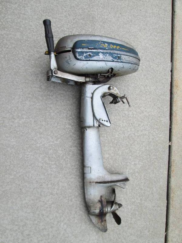 lot 84 image: Vintage Champion Outboard Motor