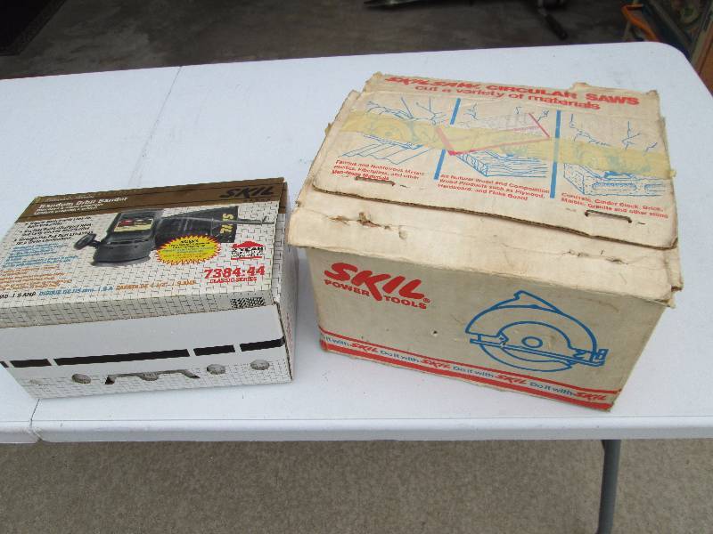 lot 87 image: Skilsaw 7 14 Circular Saw  Skil Sander