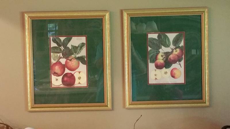 lot 37 image: Apple Wall Art Pictures