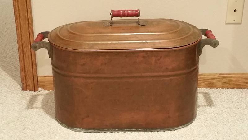 lot 46 image: Copper Boiler