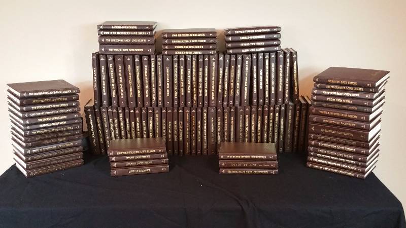 lot 49 image: Louis Lamour Book Collection