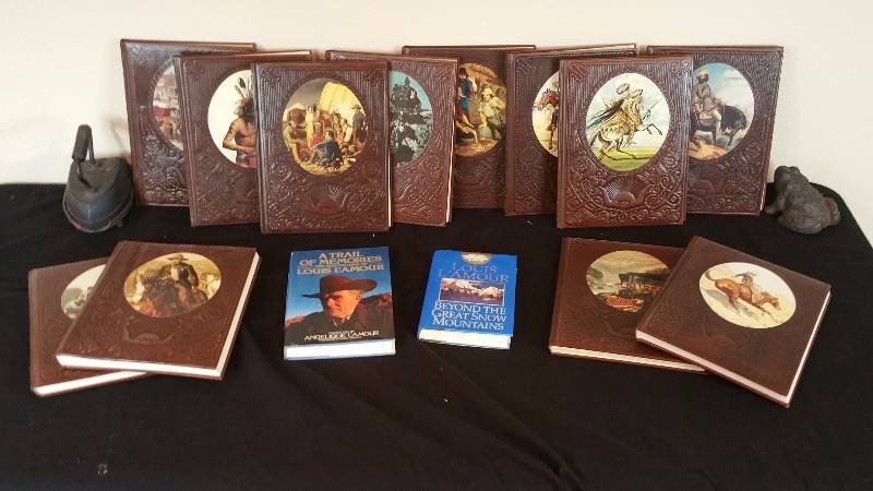 lot 50 image: Louis Lamour Book Collection