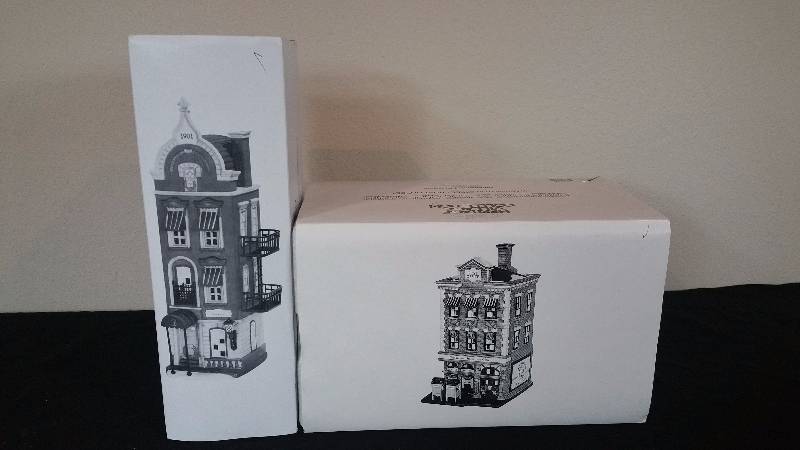 lot 120 image: Department 56 Christmas Village x6
