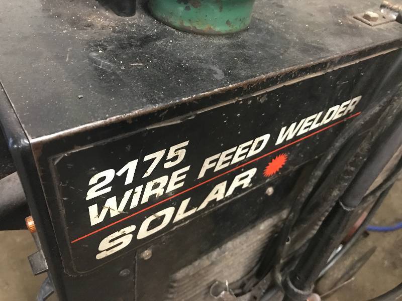lot 26 image: Solar Wire Feed Welder with Mask