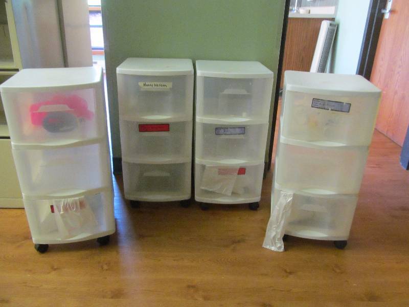 lot 18 image: storage carts