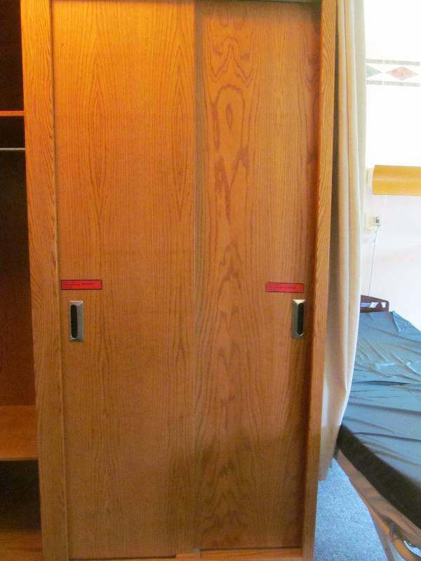 lot 99 image: (104) wardrobe cabinet