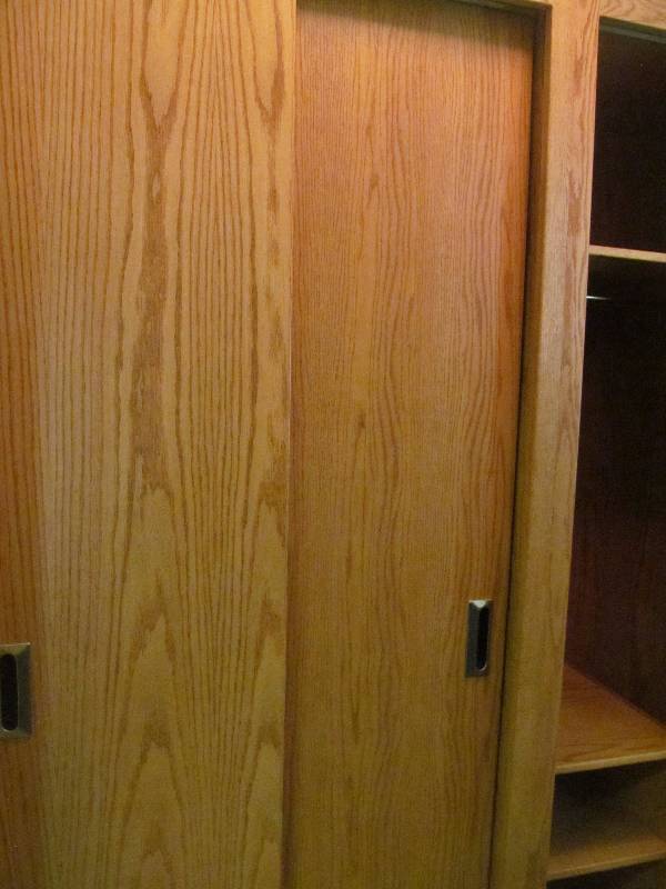 lot 114 image: (105) wardrobe cabinet