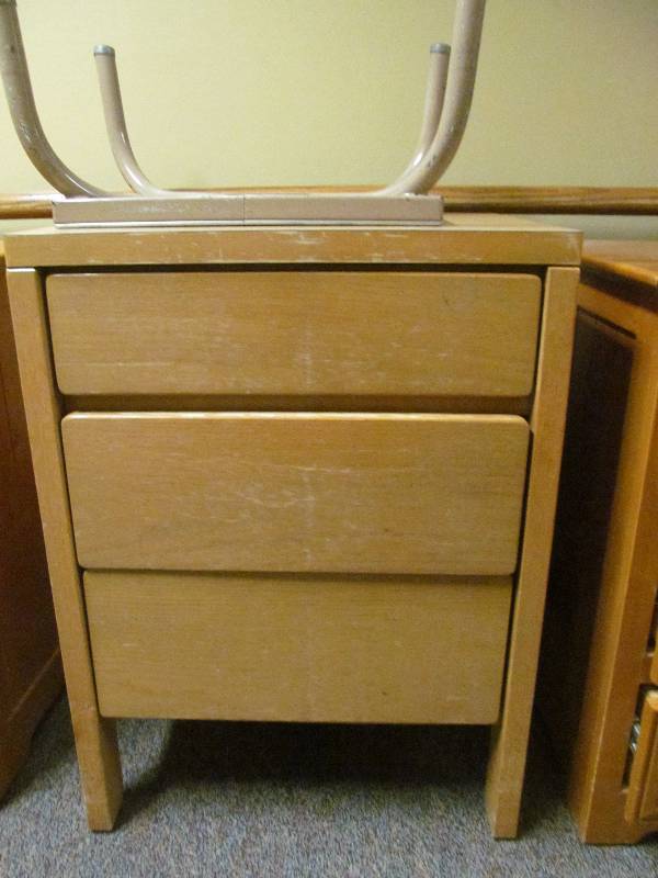 lot 158 image: (107) cabinet, foot stool