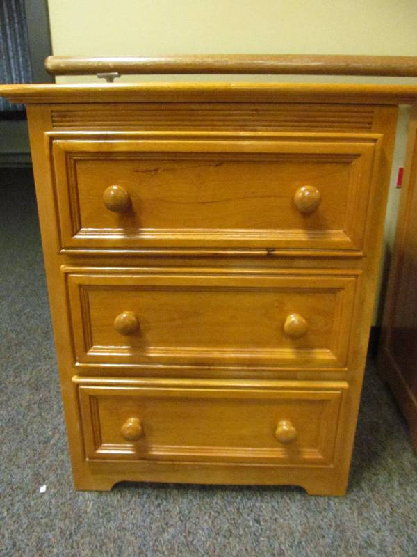 lot 227 image: nightstand