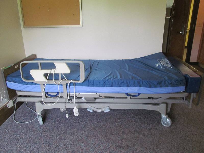 lot 307 image: (214) Hil Rom Century bed