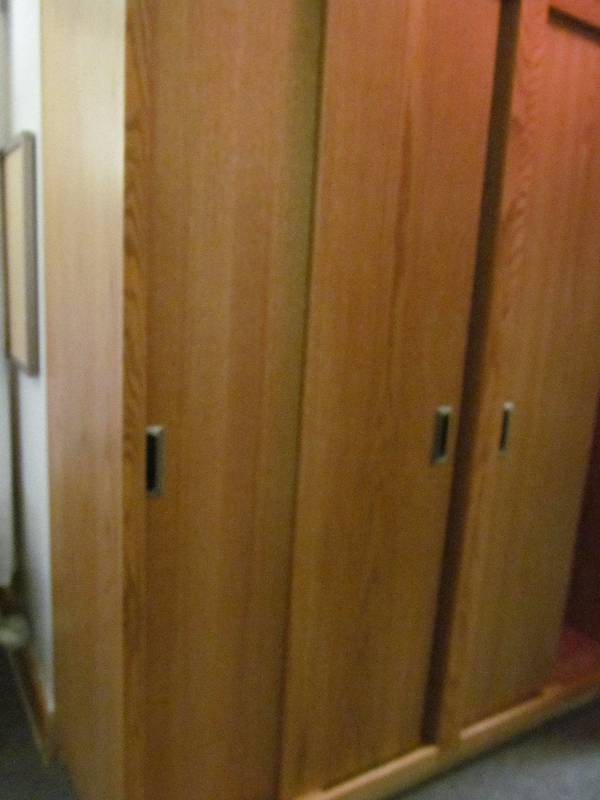 lot 316 image: (216) wardrobe cabinet
