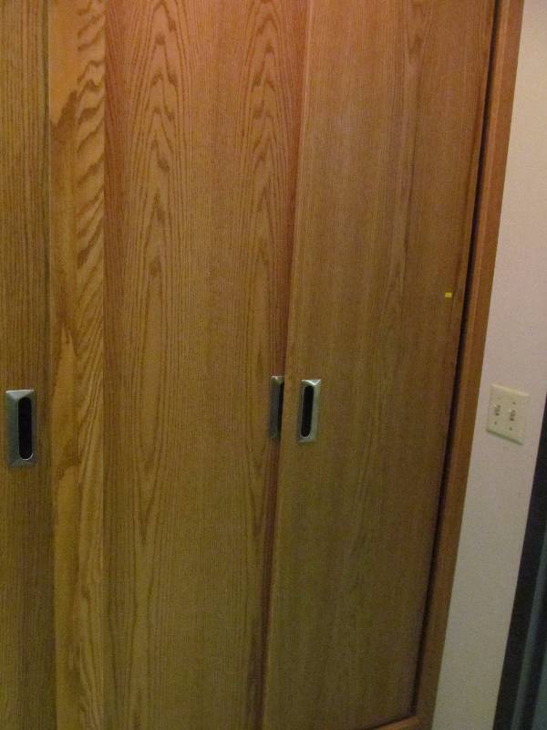 lot 317 image: (216) wardrobe cabinet