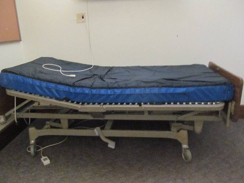 lot 318 image: (217) Hil Rom Century bed