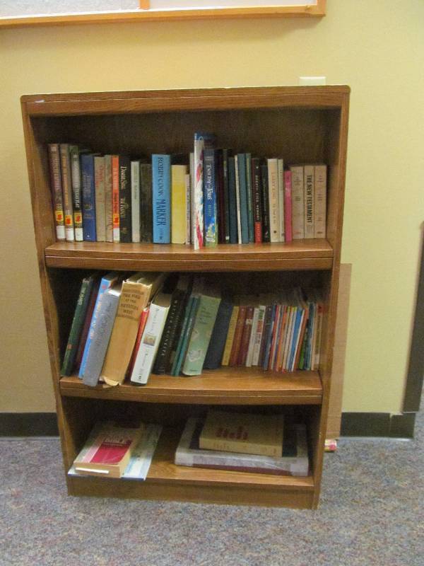lot 414 image: (hall) book shelf