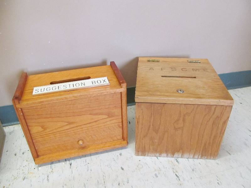 lot 461 image: suggestion boxes