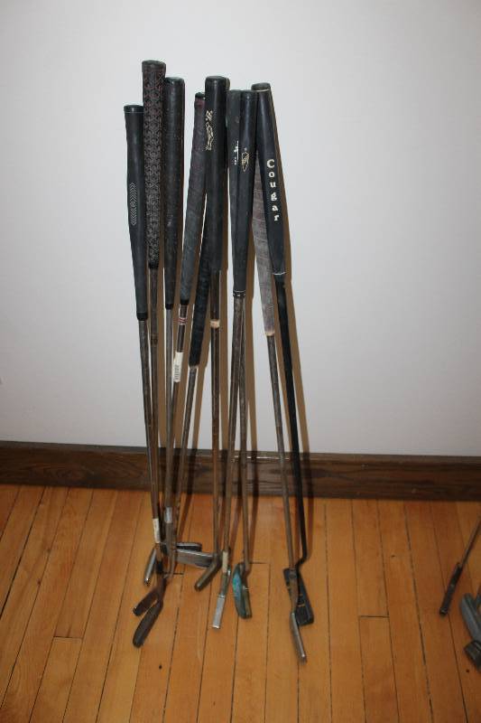 lot 2242 image: Lot of (9) Golf Clubs