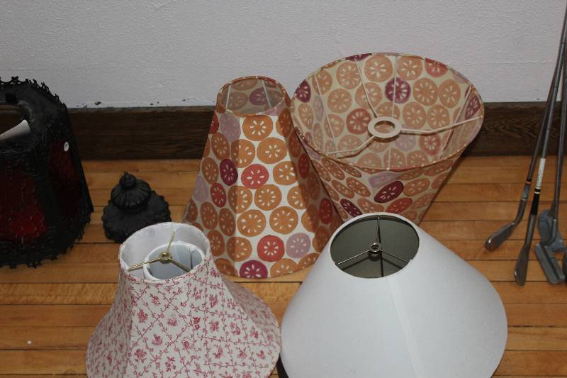 lot 2237 image: Lot of (5) Lamp Shades