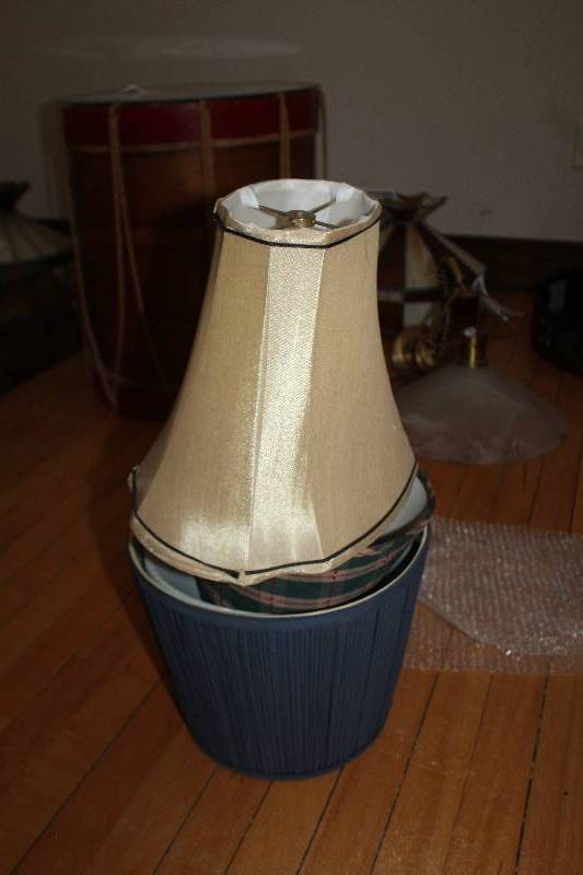 lot 2239 image: Lot of (5) Lamp Shades
