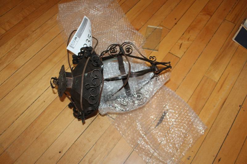 lot 2235 image: Hanging Light Lit