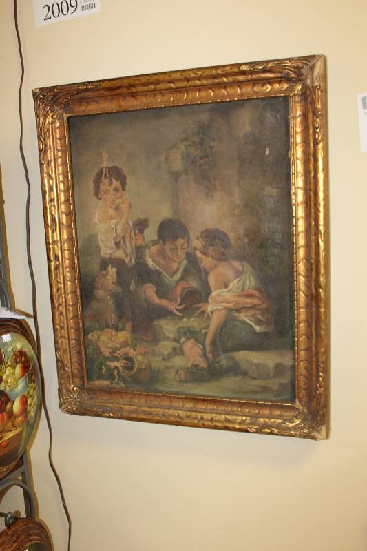 lot 2008 image: Framed Wall Picture