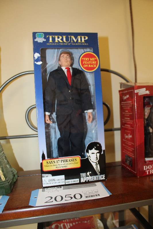 lot 2050 image: Donald Trump Talking Doll