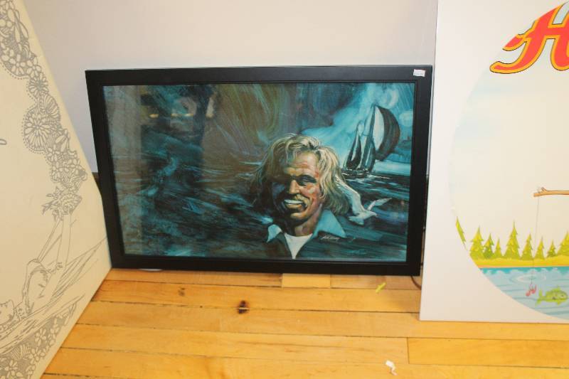 lot 2023 image: Sailing by John Keely Framed Signed Painting