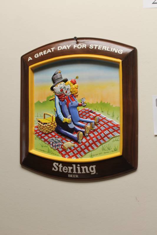 lot 2018 image: Sterling Beer Wall Art