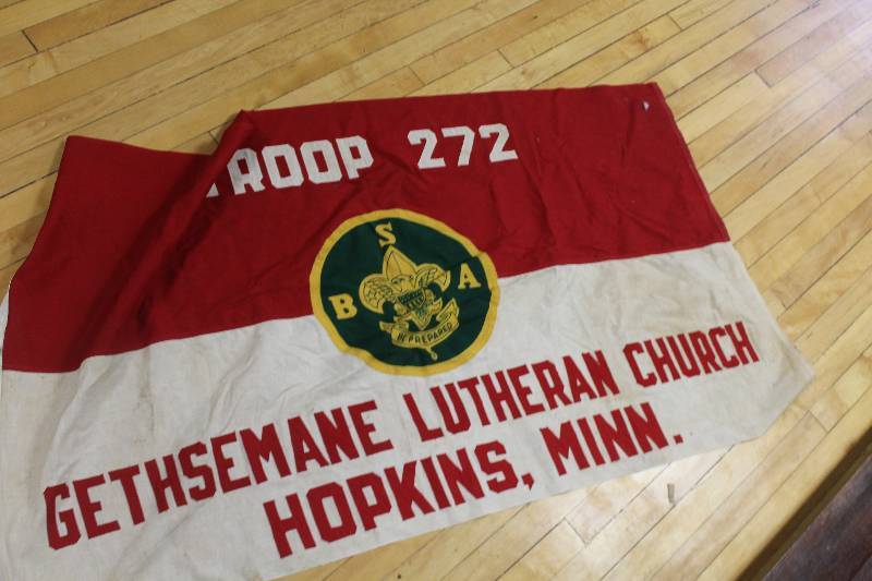 lot 2134 image: Troop 272 Banner