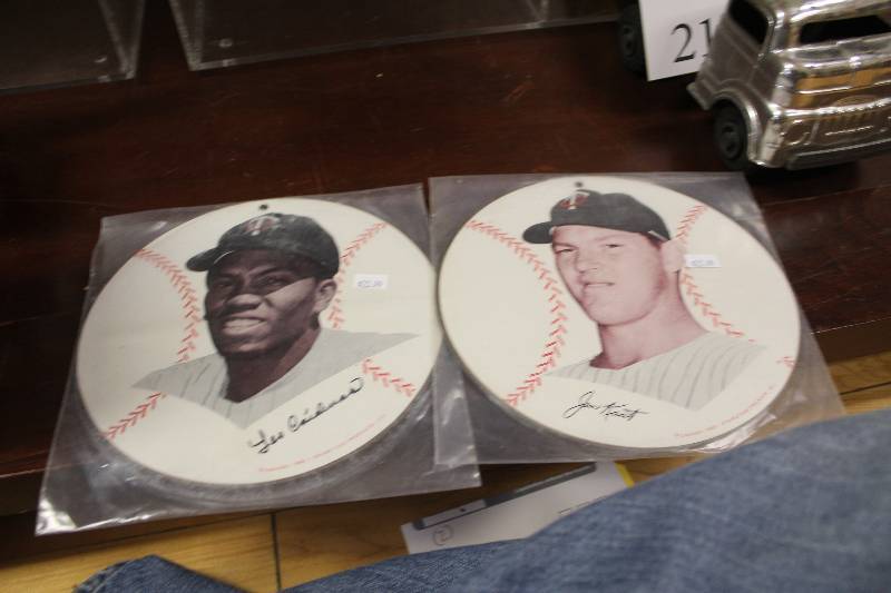 lot 2128 image: 1969 Base Ballers Wall Art