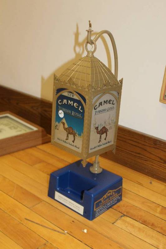lot 2028 image: Camel Table Lamp