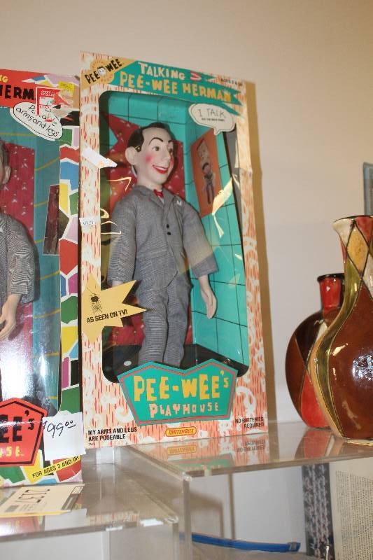 lot 2136 image: 1980s Pee Wee Herman Talking Doll