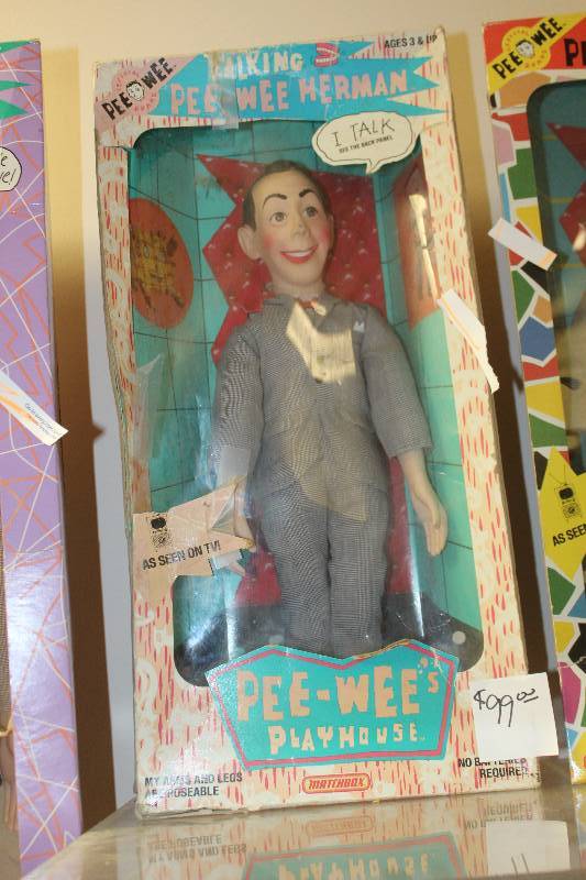 lot 2139 image: 1980s Pee Wee Herman Talking Doll