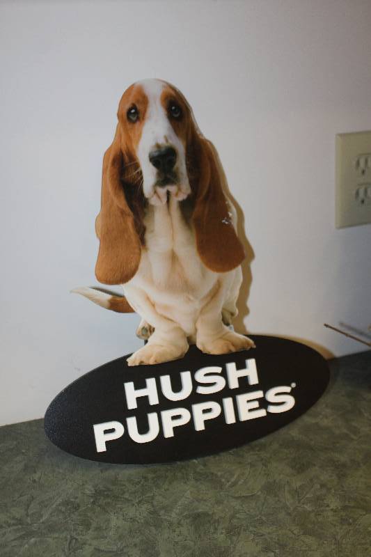 lot 2032 image: Hush Puppies Wall Art