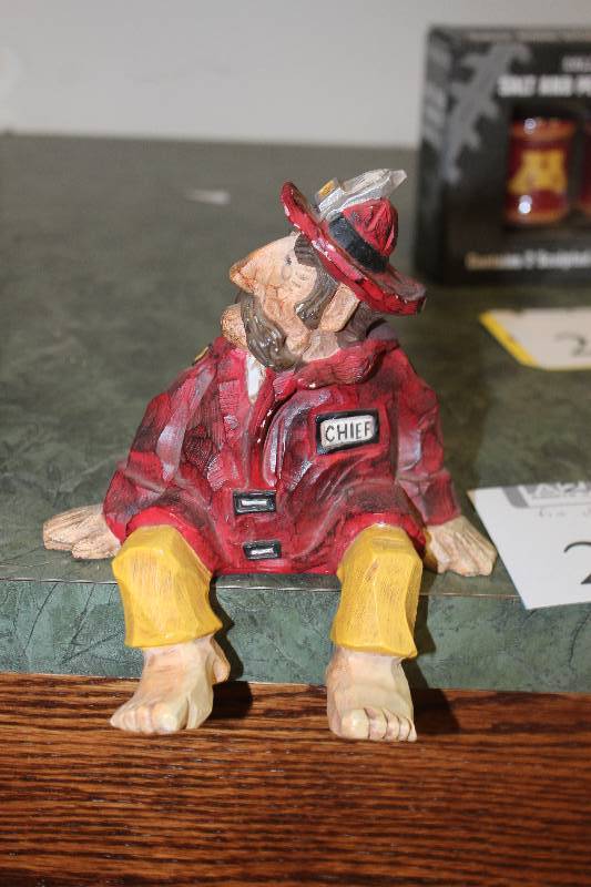 lot 2105 image: Fire Chief Figurine