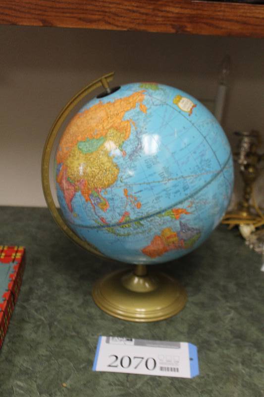 lot 2070 image: Crams Imperial World Globe