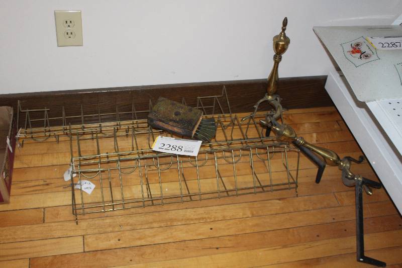 lot 2288 image: Lot of (6) Fireplace Tools