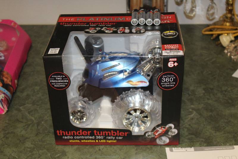 lot 2298 image: The Platinum Thunder Tumbler Radio Controlled 360 Rally Car