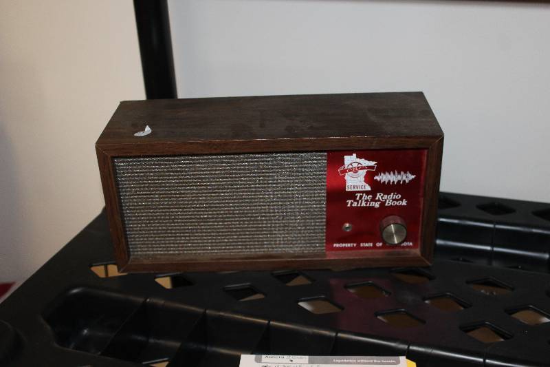 lot 2309 image: State of Minnesota Service Radio Talking Book