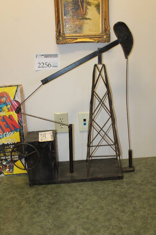 lot 2357 image: Oil Rig Table Art