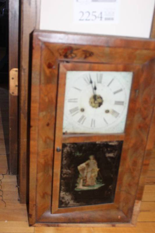 lot 2254 image: Ansoinia Brass Clock