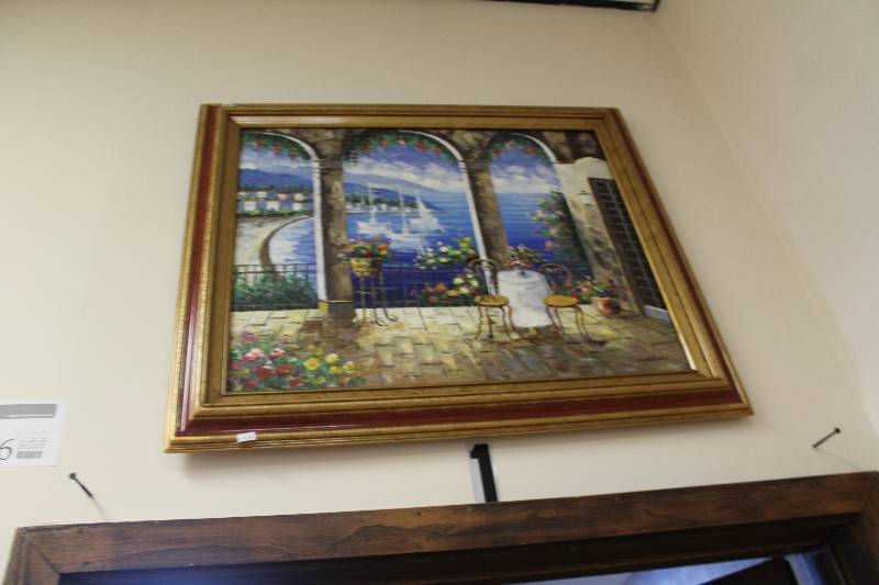 lot 2266 image: Signed Framed Wall Art