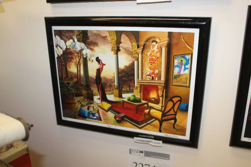 lot 2274 image: Hope II by Orlando #4500 Framed Limited Edition Print