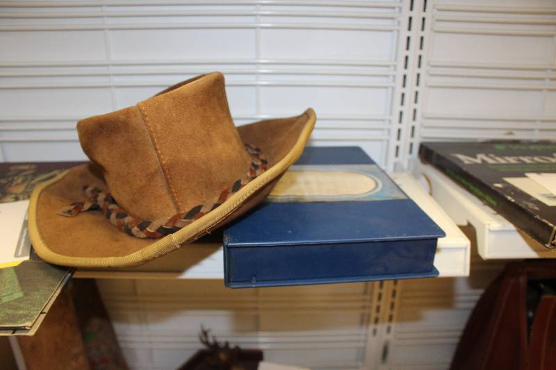 lot 2416 image: Lot of (2) Cowboy Hat, Teletronics Pepsi Cola, Mt. Dew Water Toss, Cliff Jump