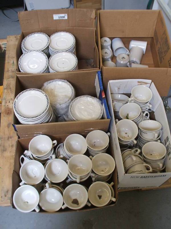 SAUCERS, PLATES, CUPS, MUGS
