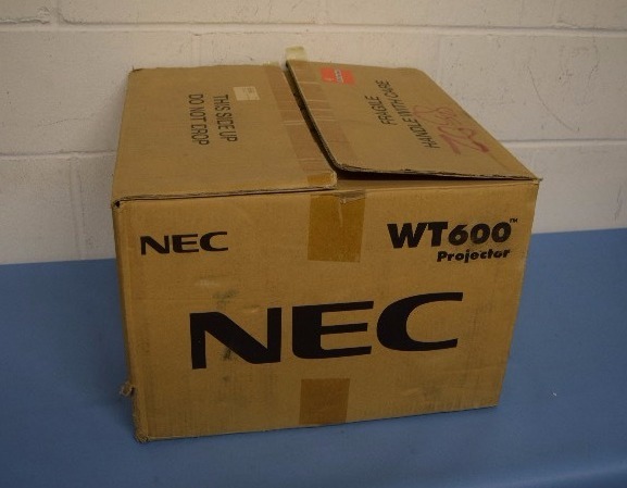 lot 2 image: NEC WT600 Ultra-Short Throw Aspheric Mirror DLP Projector  Projection System