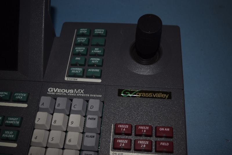 lot 26 image: Grass Valley GVeousMX HDSD Professional Digital Video Effects System