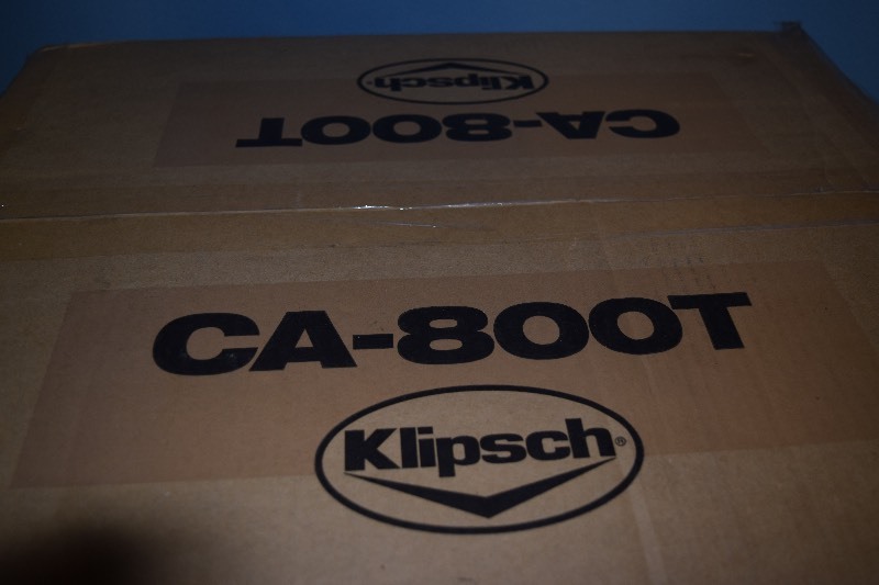 lot 29 image: New Klipsch CA-800T (White) 8 2-Way Outdoor Weather Resistant Audio Speaker