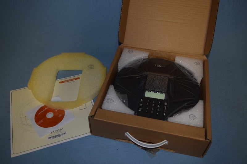 lot 24 image: LifeSize Professional Audio Conferencing Speaker Phone - New in Box